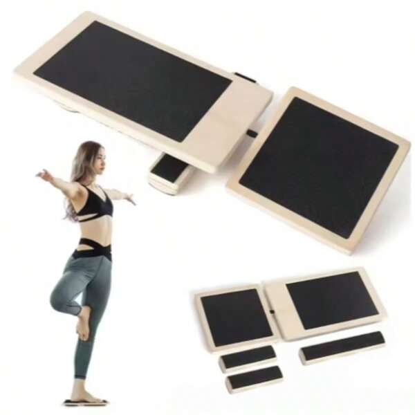 1 pièce Planche d'équilibre pour entraîner un seul pied, pour l'entraînement de l'équilibre de ballet, de Pilates. Renforçateur de cheville, exerciseur