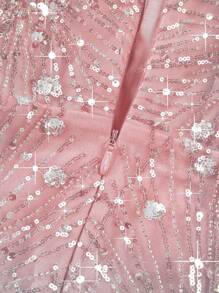 New Arrival Women's Beaded Sexy Evening Gown, Formal, Party Dress, For Wedding Guest