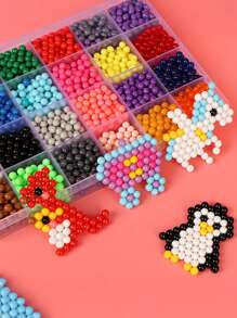 Set di perline d'acqua magiche fai-da-te - Giocattoli creativi fatti a mano per bambini, regali di Natale ideali per bambini e bambine, giocattoli per l'addestramento della concentrazione prescolare, un regalo perfetto, forniture scolastiche, regali per bambini