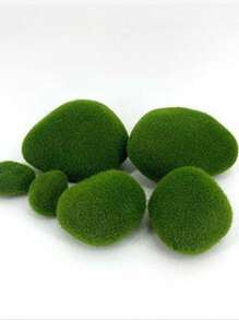 Simulation Moss Stone Simulation Moss Stone Shooting Props Landscaping Decoration Ornaments Micro Landscape Layout Wall Setting,Fake Plants