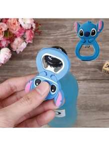 Disney Disney Kawaii Stitch Bottle Opener, Stitch Peripheral Fridge Magnet, Cartoon Multi-Function Beer Bottle Opener. Birthday Party Supplies, Father's Day Gift