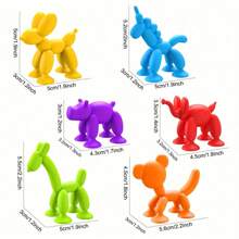 Interactive Silicone Suction Cup Animal Toys For Kids Sensory Play & Travel-Friendly - Ideal For Birthday - Assorted Colors