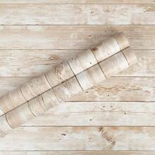 1 Roll Vintage Removable Waterproof And Oil-Proof Self-Adhesive Contact Paper, 1m/2m/3 Meters/5m/10m Length, Suitable For Kitchen, Dorm, Bedroom Decor, Wallpaper, Vinyl Wall Paper Wall Stickers Wall Decor Wall Sticker - Camel - View 2