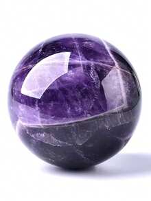 1 件天然紫水晶球，高品质紫水晶球，用于脉轮疗愈、灵气练习、冥想巫术的疗愈能量水晶 - 精美家居装饰风水装饰礼物 - 紫色 - 查看 9