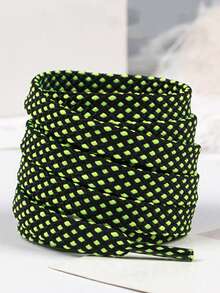 Cordones de zapatos a rayas de colores, repuestos versátiles y de moda para zapatillas, zapatos casuales y zapatos deportivos - Multicolor - Ver 14