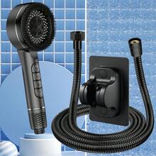 High Pressure Shower Head, Water-Saving Shower Head With 1.5m Hose And Bracket, Anti-Scale, 4 Spray Modes, Universal Water-Saving Shower Head