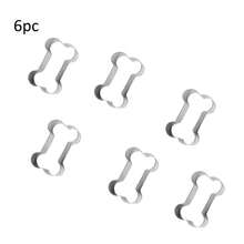 Dog Bone-Shaped Biscuit Cutting Mold, Cake Cutter, Biscuit Mold, Baking Tools, Kitchen Accessories. - Silver - View 8