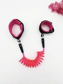 1.5 Meters Children's Anti-Lost Rope, Children Go Out, Anti-Lost, With Baby Leash, Anti-Lost Bracelet Safety Protection - Pink - View 2