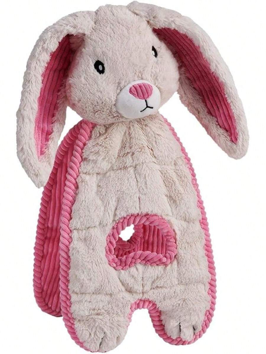 Outward Hound By Charming Pet Cuddle Tugs Pig Plush Interactive Dog Tug Toy - 拖船兔 - 查看 1