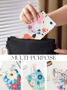 Squeezed Top Sunglasses Case Bohemian, Soft Leather Glasses Case Portable Sunglasses Bag