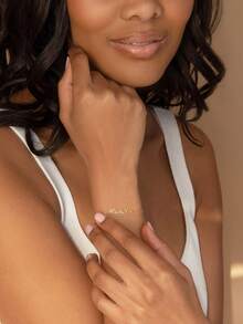 Personalised Custom Name Necklaces For Women Fashion Jewelry Stainless Steel Nameplate Pendants Necklace Best Friend Gifts - Multicolor - View 3