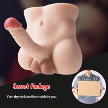 Sex Doll Torso Big Dildo  Female Torso With Flexible Realistic Huge Penis, Woman Masturbator Torso For Orgasm Sex Pleasure,Adult Sex Toy For  Couples