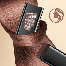 (Barra de tinte de cabello temporal de 20 g) Barra de tinte de cabello temporal para adultos, cubre rápidamente el cabello seco, fácil de aplicar y lavar, lápiz decolorador de cabello y barba de 20 g para cubrir canas de emergencia, contiene escualano - Castaño marrón - Ver 5