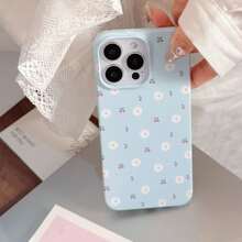 Flower Matte Film Ditsy Floral Pattern Phone Case Compatible With IPhone 16 And IPhone 16 Pro Max