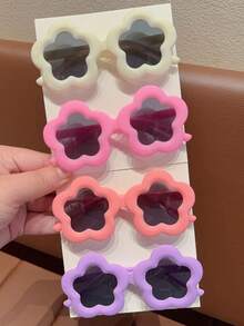 2026 Newest 2/3/4Pcs Baby Boys Girls Cute Fashion Flower Kids Children Fashion Glasses Eyewear,Card Only Show,Don't Shipping - Multicolor - View 10