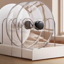 Pots And Pans Organizer Under Cabinet, Adjustable Pot Lids Holder Rack,  Expandable Bakeware And Cutting Board Organizers, Cookie Sheet Baking Pan, Tray Organizer For Kitchen Storage