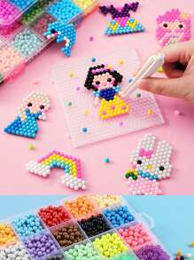 Set di perline d'acqua magiche fai-da-te - Giocattoli creativi fatti a mano per bambini, regali di Natale ideali per bambini e bambine, giocattoli per l'addestramento della concentrazione prescolare, un regalo perfetto, forniture scolastiche, regali per bambini