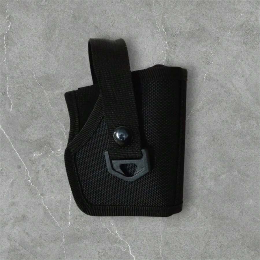 Funda Bikini De Lona Nilón Para Escuadra Pistola O Revolver Manga De Pistola - Negro - Ver 1