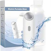 Portable Bidet For Travel, Rechargeable Electric Handheld Bidet Sprayer For Pregnant, Post-Surgical Hygiene, Hemorrhoid Care, Pre/Postnatal Hygiene, Maternith Care, Menstrual Period, Hemorrhoids, Patient Care, Baby Care, Elderly Care, Bathroom, Camping, 2 Modes | 350 Ml/12.3oz, Replace Traditional Bidet, Halloween Decor,Christmas Gift,Bathroom Dector,Toilet Sprayer - 彩色 - 查看 15