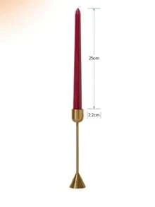 1/4pcs 25cm Long Candles, Perfect For Grand Occasions Like Banquets, Weddings, And Family Gatherings To Create A Romantic And Solemn Atmosphere. Made From , Smokeless Soy Wax, These Candles Are Available In A Variety Of Beautiful Colors - Multicolor - View 2