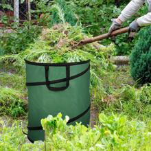 Lospitch Pop Up Gartensack 170L | Laubsack für Blätter & Abfälle | 2er/4er/6er Pack | Hocheffizientes Gartenabfallmanagement