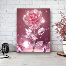 قطعة واحدة طقم لوحة الماس 5D DIY، يشمل ألماسات جميلة وأدوات، بدون إطار، متوفرة بأحجام متعددة - مناسبة لديكور جدران المنزل، هدية عطلة مثالية