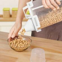 4Pcs 2.5L Sealed Food Storage Container With Lid - Moisture And Leak Proof For Cereals, Nuts, Flour, Rice - Portable Kitchen Organizer - 4pcs - 查看 2