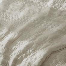 Dark Grey Quilt King Size Bedding Sets With Pillow Shams, Lightweight Soft Bedspread Coverlet, Quilted Blanket Thin Comforter Bed Cover, All Season Spring Summer, 3 Pieces, 104x90 Inches - 波西米亞小麥 - 查看 5