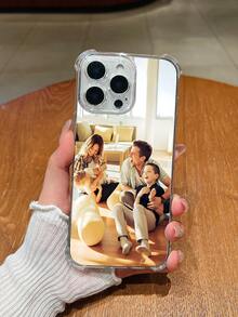 1 carcasă de telefon personalizată din TPU, groasă, cu 4 colțuri, anti-cădere, care satisface nevoile clienților! Compatibilă cu Apple 11/12/13/14/15/16/PROMAX/A13/A14/A15/A53/A55/A54/A55/S23/S23ultra/S24ultra/S24, Galaxy, Redmi, OPPO, Honor, Infinix Smart 8, Moto G30