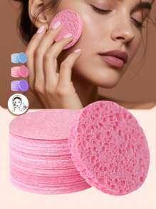 5 sztuk / 10 sztuk / 20 sztuk / 30 sztuk Skompresowane gąbki celulozowe, odpowiednie do delikatnego złuszczania, oczyszczania i usuwania makijażu (łatwe do przenoszenia w podróży i wielokrotnego użytku). Skompresowane płatki do mycia twarzy nadają się do codziennego czyszczenia i mogą być podarowane dziewczynkom jako prezenty