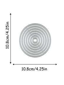 1 Pack Frame A Variety Of Styles Metal Cutting Knife Mold Scrapbook Cutting Mold Suitable For Paper Card Making, DIY Production, Holiday Card Album Making, Craft Decorations