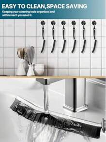 3pcs Crevice Cleaning Brush Set, 3pcs Hard Bristle Corner Cleaning Brushes For Bathroom, Tile, Kitchen Corners