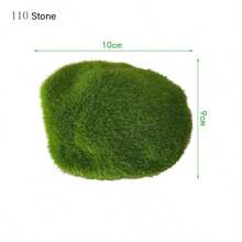 Simulation Moss Stone Simulation Moss Stone Shooting Props Landscaping Decoration Ornaments Micro Landscape Layout Wall Setting,Fake Plants
