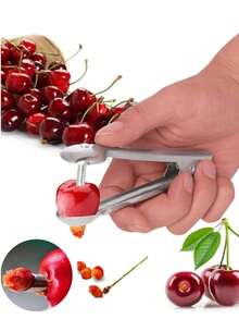 1/2pcs Cherry Pitter, Reusable Hand-Operated Pitter, Fruit Pitter, Versatile Pitting Tool, RV Outdoor Camping Equipment - Multicolor - View 9