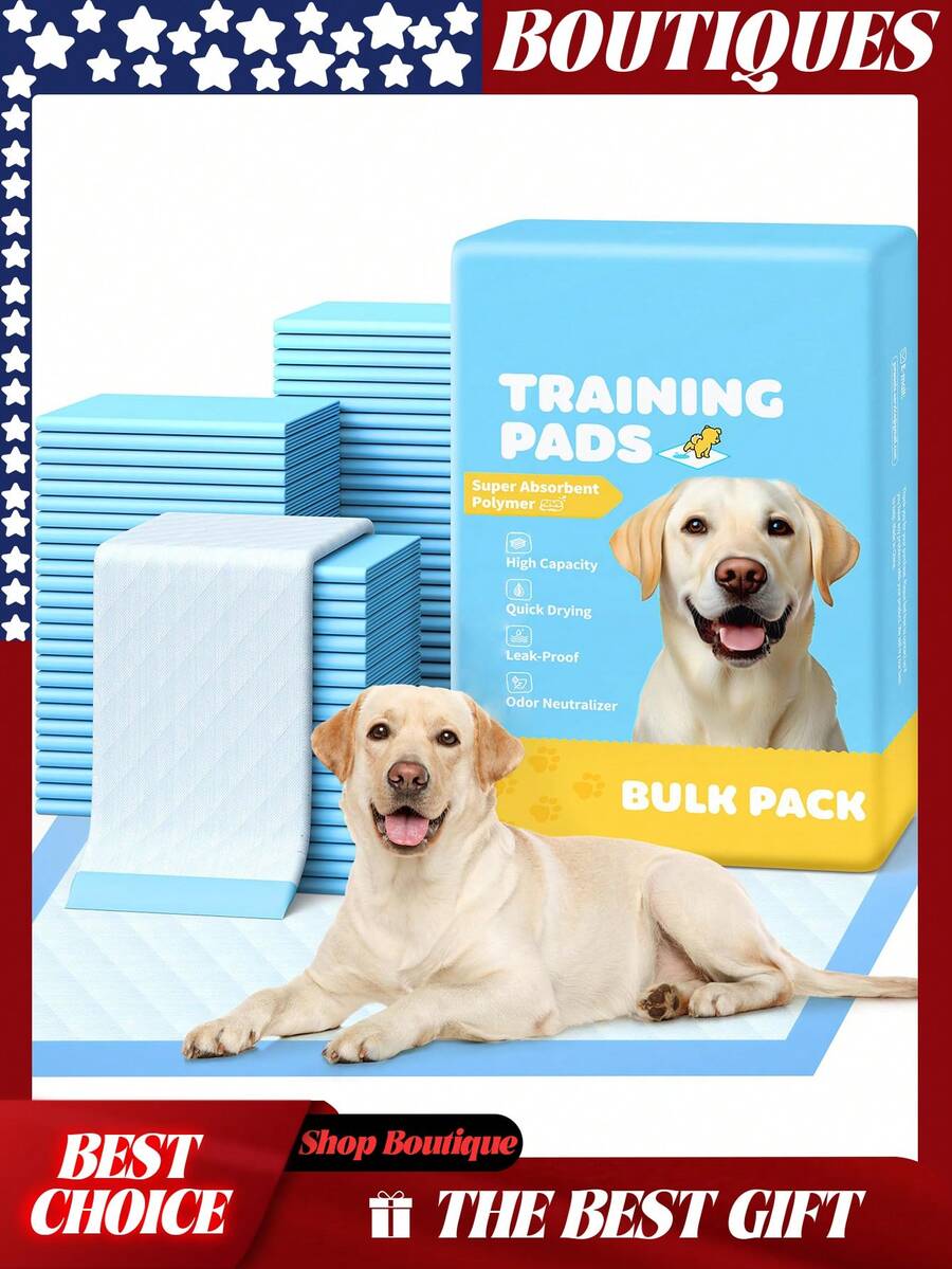 100-Pack X-Large Puppy Pads - 34'' X 28'' Pee Pads For Dogs Potty Training With Leak-Proof Quick-Dry Design, 6-Layer Dog Pads Extra Large