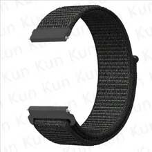 20mm Pulseira de Relógio Esportiva de Náilon para Watch GT 4-2-2e-3 44mm 40mm, Galaxy Watch 4 Classic 42mm 46mm, Active 2 40mm 44mm, Amazfit GTS 2-2e-Mini-GTS 3, Amazfit GTS 4-4 Mini
