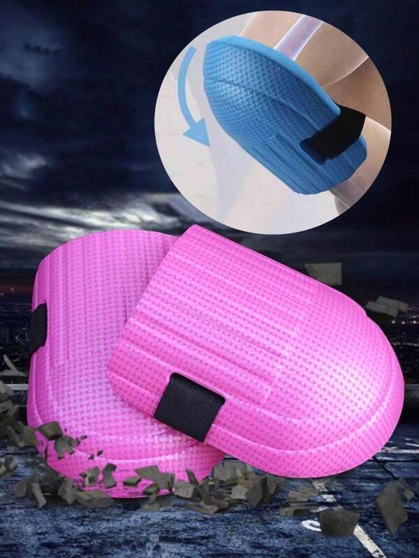 1 Pair , Soft & Protective Knee Pads, Suitable For Kneeling, Tiling, Mopping, Crawling, Labor Work & Home Use