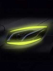 1 Pair Reflective Car Headlight Eyebrow Stickers – Durable Waterproof Vinyl Decals For Headlights Hoods And Front Bumpers, Unique Eye-Catching Design For Custom Car Styling, Enhances Night Visibility And Adds Personalized To Your Vehicle, Easy DIY Installation With No Residue Removal, Reflective Headlight Eye Masks, Cute Car Decoration Stickers - one-size - View 17