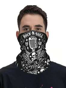 1pc/3 Packs Breathable Skull Mask, Seamless Raffa Face Mask, Multi-Function Outdoor Cycling Scarf - Multicolor - View 14