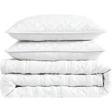 Dark Grey Quilt King Size Bedding Sets With Pillow Shams, Lightweight Soft Bedspread Coverlet, Quilted Blanket Thin Comforter Bed Cover, All Season Spring Summer, 3 Pieces, 104x90 Inches - 波西米亞白色 - 查看 7