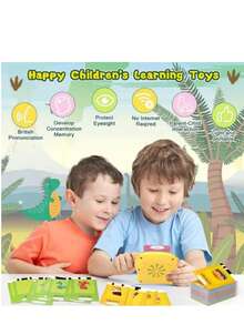English And Portuguese Card Reader Electronic Toy For Kids 112 Cards Total 224 Words Educational - CARTINHO-AZUL - 查看 4