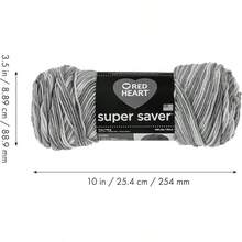 Saver Purple Tones Yarn - 3 Pack Of 141g/5oz - Acrylic - 4 Medium (Worsted) - 364 Yards - Knitting/Crochet - Camouflage - 查看 10