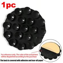 1 Stück/2 Stücke rechteckiger Silikonnapf-Handyhalter einseitig/doppelseitig, 10 Farboptionen, tragbarer & beweglicher Handyhalter, Handyhalterung