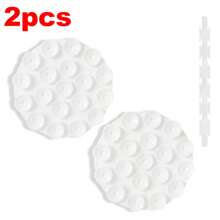 1 Stück/2 Stücke rechteckiger Silikonnapf-Handyhalter einseitig/doppelseitig, 10 Farboptionen, tragbarer & beweglicher Handyhalter, Handyhalterung