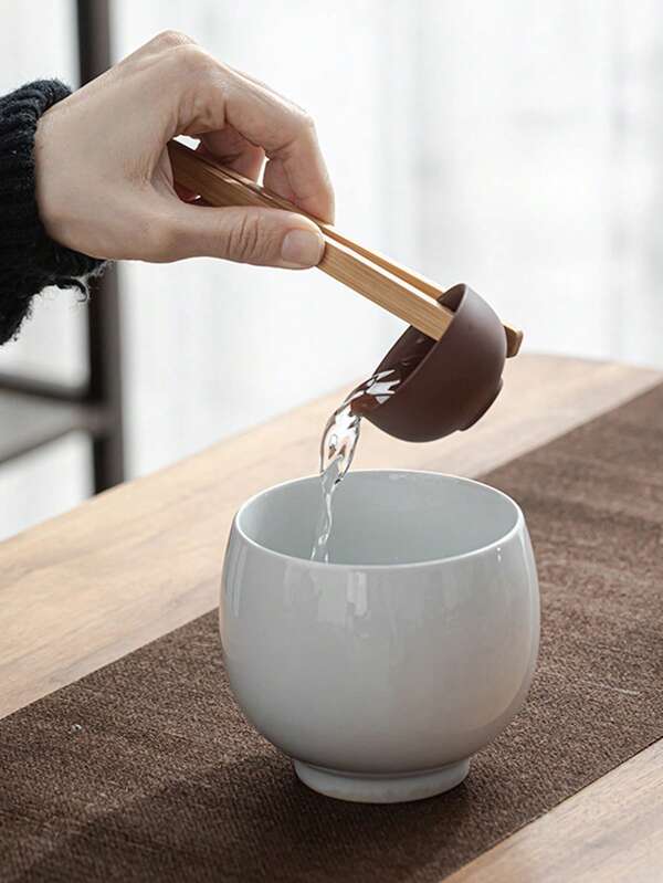 1/2/4pcs Bamboo Tongs, Reusable Wooden Cooking Tweezers For Kitchen, Appetizer, And Tea Serving - Natural Wood Grain Design, Food-, Versatile Use, Kitchen Utensils, Elegant Kitchenware, Kitchen Tong