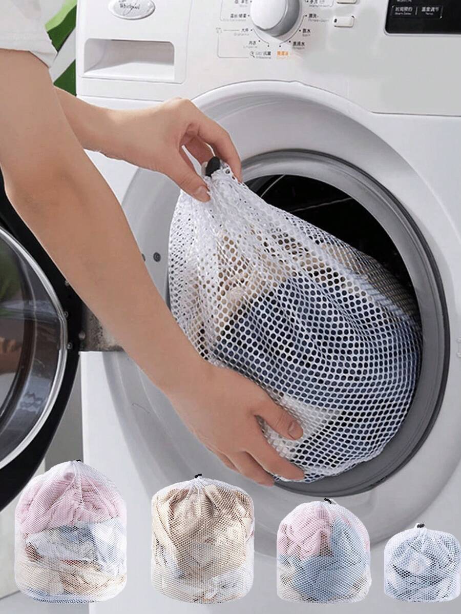 1/3PCS Laundry Net, Mesh Laundry Bag For Washing Machine, Large Durable Travel Laundry Bag,Laundry Bag For Washing Machine, Laundry Bags With Drawstring For Blouses, Underwear, Bras, Socks, Etc.