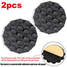 1 Stück/2 Stücke rechteckiger Silikonnapf-Handyhalter einseitig/doppelseitig, 10 Farboptionen, tragbarer & beweglicher Handyhalter, Handyhalterung