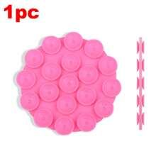 1 Stück/2 Stücke rechteckiger Silikonnapf-Handyhalter einseitig/doppelseitig, 10 Farboptionen, tragbarer & beweglicher Handyhalter, Handyhalterung