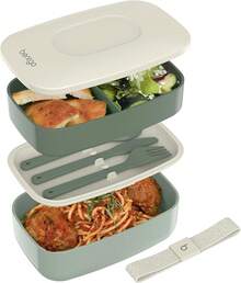Lunch Box - Khaki Green - View 13