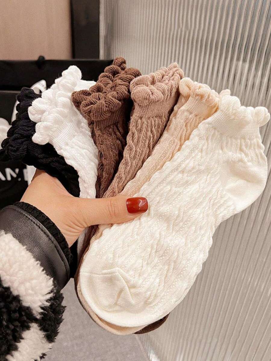 100 peças/80 peças/40 peças/30 peças de Meias Invisíveis Femininas, Meias Baixas, Meias Brancas, Meias Curtas, Meias Pretas, Meias Femininas, Meias Fofas, Meias Para Meninas, Meias Tornozelo, Design Anti Deslizante, Design Respirável e Absorvente de Suor, Macio e Confortável, Adequado Para Uso Diário